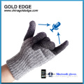 2014 Winter Use Warm Talking Bluetooth Gloves for Men and Women